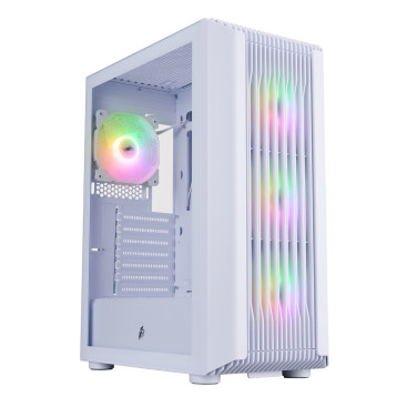 1STPLAYER BULLET HUNTER H6 ARGB, ATX, 4x120mm ARGB, White, H6-WH-4F7-W