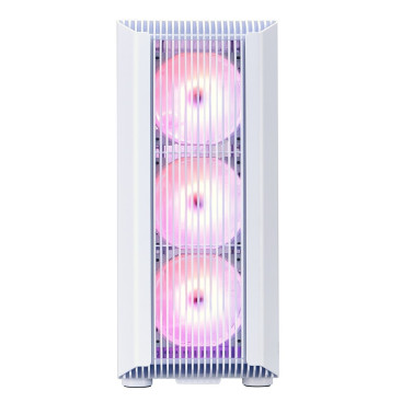 1STPLAYER BULLET HUNTER H6 ARGB, ATX, 4x120mm ARGB, White, H6-WH-4F7-W