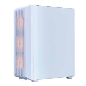 1STPLAYER BULLET HUNTER H6 ARGB, ATX, 4x120mm ARGB, White, H6-WH-4F7-W