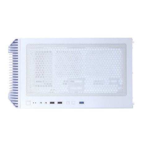 1STPLAYER BULLET HUNTER H6 ARGB, ATX, 4x120mm ARGB, White, H6-WH-4F7-W