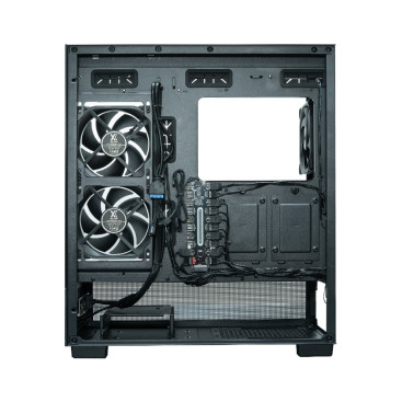 XASTRA Q500 6ARGB-FG-C10-UC, ATX, Aquarium, 6x120mm ARGB, Black, Q500-6FG12A-C10-UC