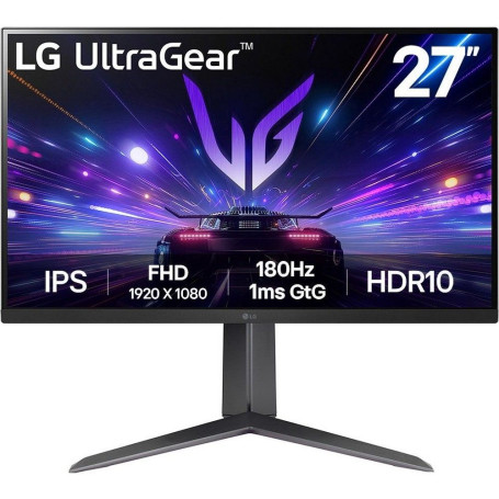 27" LG FHD UltraGear 27GS65F-B, черный