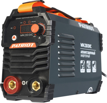 Сварочный аппарат Patriot WM230DVC инвертор ММА 10.7кВт (кейс в компл.)