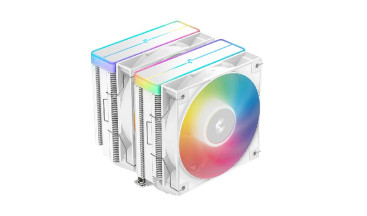 DEEPCOOL AG620 WH ARGB V2 LGA20XX/1700/1200/115X/AM5/AM4 TDP 260W DUAL FAN 120mm