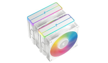 DEEPCOOL AG620 WH ARGB V2 LGA20XX/1700/1200/115X/AM5/AM4 TDP 260W DUAL FAN 120mm
