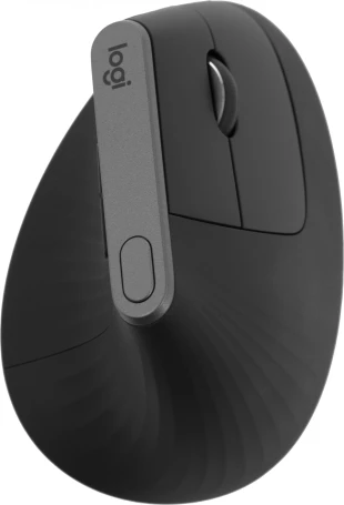 Logitech MX Vertical, беспроводная, 4000dpi, черный