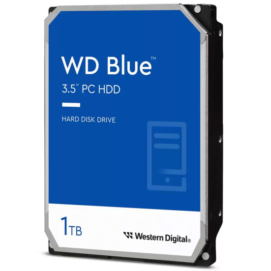 WD Blue 3.5" 1TB SATA 6Gb/s 5400rpm 64MB (WD10EARZ)