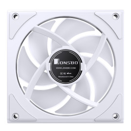 Вентилятор JONSBO ZK-120W(3 in 1) White 120х120х25мм (24шт/кор, ARGB LED, 800-2200об/мин, белый) Retail