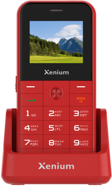 Xenium X718, красный