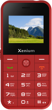 Xenium X718, красный