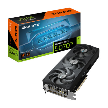 Gigabyte NVIDIA GeForce RTX 5070 Ti EAGLE OC SFF 16GB GDDR7 256bit 3xDP HDMI 3FAN (GV-N507TEAGLE OC-16GD)