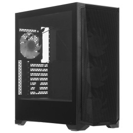 PHANTEKS Eclipse G370A, ATX, 4x120mm ARGB, Black, PH-EC370A_DBK01R
