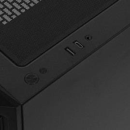 PHANTEKS Eclipse G370A, ATX, 4x120mm ARGB, Black, PH-EC370A_DBK01R