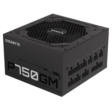 Gigabyte GP-P750GM, 750W, 80 PLUS Gold, черный