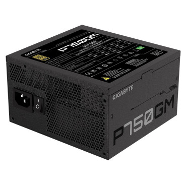Gigabyte GP-P750GM, 750W, 80 PLUS Gold, черный