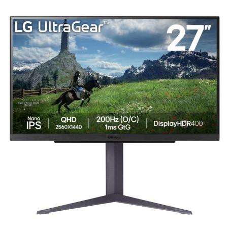27" LG QHD 27GS85Q-B, черный