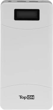 Мобильный аккумулятор TopON TOP-T72 18000mAh QC2.0 65W 2.1A 2xUSB-A/USB-C белый (101305)