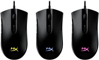 HyperX Pulsefire Core, проводная, 6200dpi, черный
