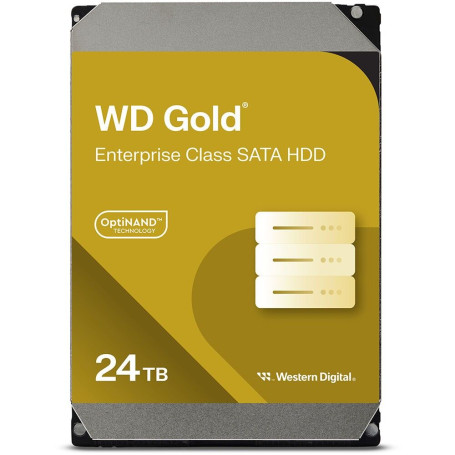 WD Gold 3.5" 24TB SATA 6Gb/s 7200rpm 512MB (WD242KRYZ)
