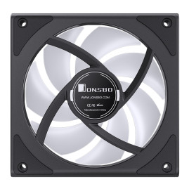 Вентилятор JONSBO ZK-120BR(3 in 1) Black 120х120х25мм REVERSE (24шт/кор, ARGB LED, 800-1800об/мин, черный) Retail