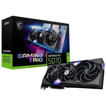 MSI NVIDIA GeForce RTX 5070 GAMING TRIO OC 12GB GDDR7 192bit 3xDP HDMI 3FAN (RTX 5070 12G GAMING TRIO OC)
