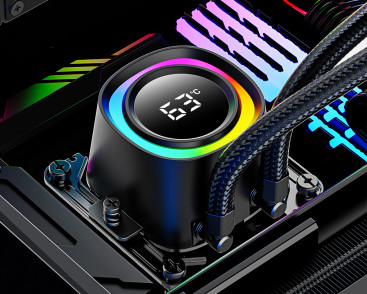 ID-COOLING FX360 TD, LGA1851/1700/1200/115X/AM5/AM4, Black