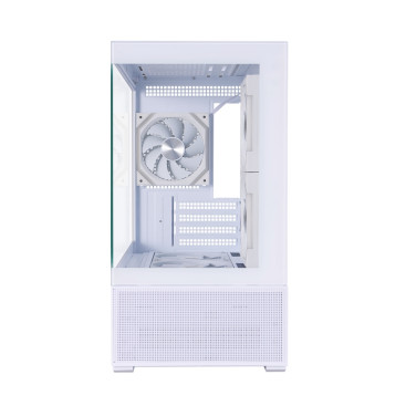 1STPLAYER CV6 ARGB, mATX, 5x120mm ARGB, White, CV6-WH-2FAR-W-2FH7R-W-1FH7-W