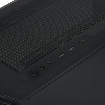PHANTEKS Eclipse G400A, ATX, 4x140mm ARGB, Black, PH-EC400GA_DBK01
