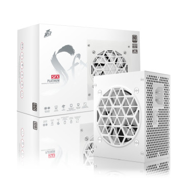 1STPLAYER SFX 750W PLATINUM, SFX, 80 PLUS Platinum, PCIe 5.1, White, PS-750SFX-WH