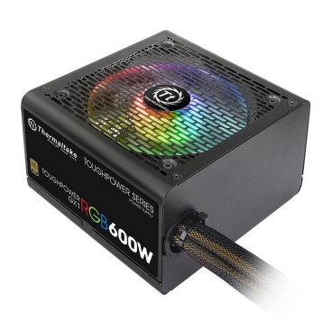 Thermaltake Toughpower GX1 RGB 600, 600W, 80 PLUS Gold, PS-TPD-0600NHFAGE-1/TP-600AH2NKG/TP-600AH2NKG, черный
