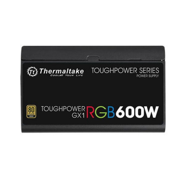 Thermaltake Toughpower GX1 RGB 600, 600W, 80 PLUS Gold, PS-TPD-0600NHFAGE-1/TP-600AH2NKG/TP-600AH2NKG, черный