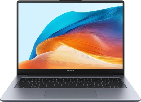 Ноутбук Huawei MateBook D 14 MDG-X Core i5 13420H 16Gb SSD512Gb Intel UHD Graphics 14" IPS FHD (1920x1200) без ОС grey space WiFi BT Cam (53014BSB)