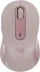 Logitech M650, беспроводная, 4000dpi, розовый