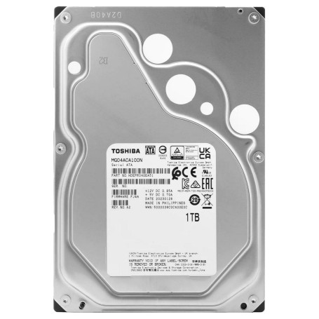 Toshiba Enterprise 3.5" 1TB SATA 6Gb/s 7200rpm 128MB (MG04ACA100N)