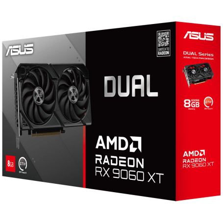 ASUS AMD Radeon RX 9060 XT DUAL 8GB (DUAL-RX9060XT-8G)