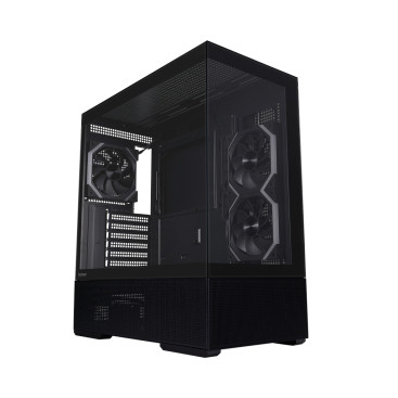 1STPLAYER CV7 ARGB, ATX, 5x120mm ARGB, Black, CV7-BK-2FAR-2FH7R-1FH7