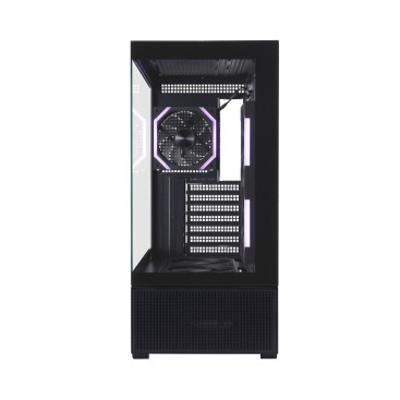 1STPLAYER CV7 ARGB, ATX, 5x120mm ARGB, Black, CV7-BK-2FAR-2FH7R-1FH7