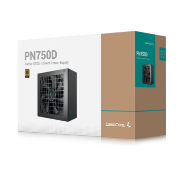 Deepcool GAMERSTORM PN750D, ATX 3.1, 750W, 80 PLUS Gold, PCIe 5.1