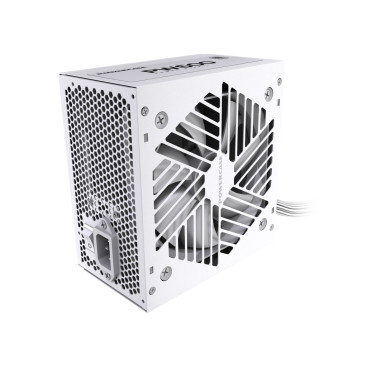 Powercase PW600, ATX 2.31, 600W, 80 PLUS, White, PSW-600W-DC