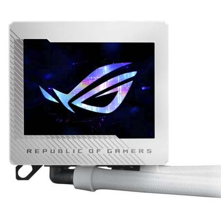 ASUS ROG RYUJIN III 240 ARGB WHT, LGA1851/1700/1200/115X/AM5/AM4, 90RC00K2-M0UAY0, белый