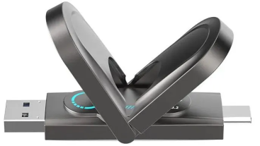 Память USB Flash Netac 256 Гб US9 1000/900Мб/с USB 3.2 (Серый)