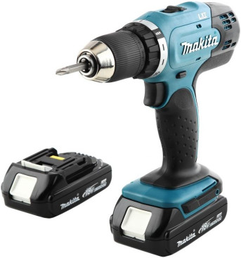 Дрель-шуруповерт Makita DDF453SYE аккум. патрон:быстрозажимной (кейс в комплекте)