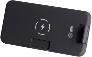 Мобильный аккумулятор Cactus CS-PBFSQT-10000 10000mAh QC/PD 18W 3A USB-A/USB-C беспров.зар. черный