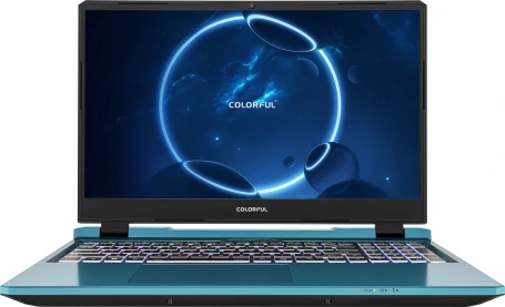 Ноутбук Сolorful Evol P15 23 Core i5 12450H 16Gb SSD512Gb NVIDIA GeForce RTX4060 6Gb 15.6" IPS FHD (1920x1080) Windows 11 Home Multi Language 64 blue WiFi BT Cam (A10003400430)