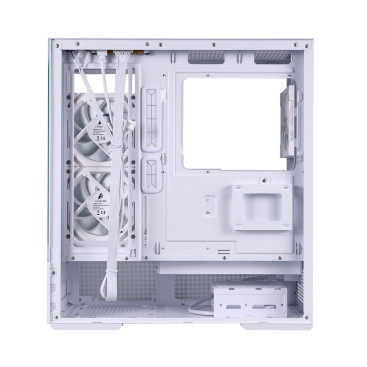 1STPLAYER CV7 ARGB, ATX, 5x120mm ARGB, White, CV7-WH-2FAR-W-2FH7R-W-1FH7-W