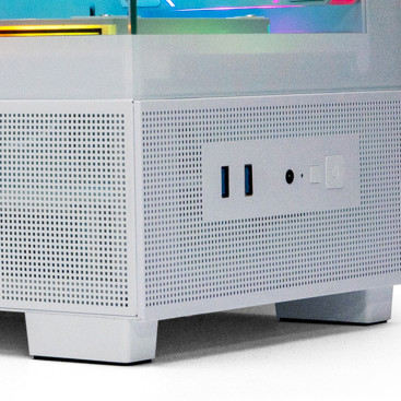 XASTRA Q500M 3ARGB-C10, mATX, Aquarium, 3x120mm ARGB, White, Q500M-3FM12A-C10-WH