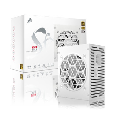 1STPLAYER SFX 850W GOLD, SFX, 80 PLUS Gold, PCIe 5.1, White, PS-850SFX-WH