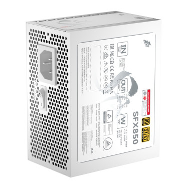 1STPLAYER SFX 850W GOLD, SFX, 80 PLUS Gold, PCIe 5.1, White, PS-850SFX-WH