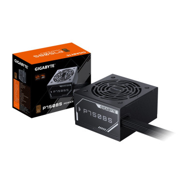 Gigabyte P750BS, 750W, 80 PLUS Bronze, GP-P750BS, черный