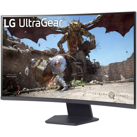 31.5" LG QHD 32GS60QC-B, черный